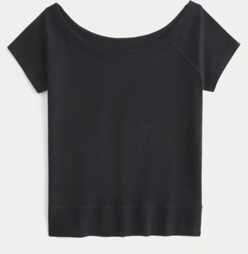 Banded Scoop T-Shirt