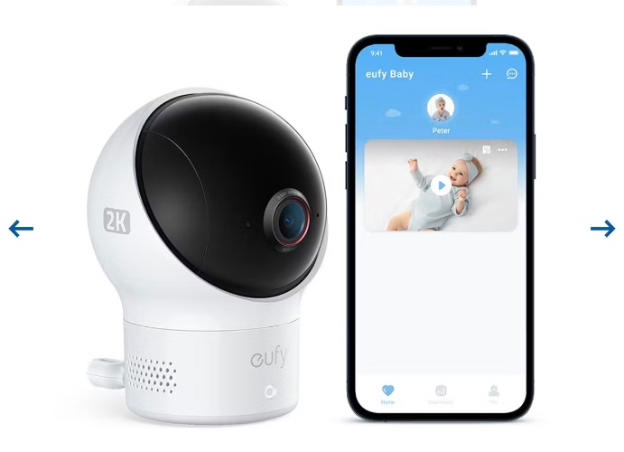 Eufy Baby Monitor - White 