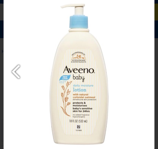 Aveeno Baby Daily Moisturising Lotion 532ml