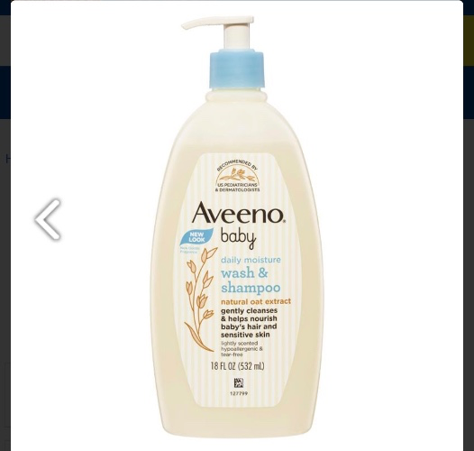 Aveeno Baby Daily Wash & Shampoo 532ml