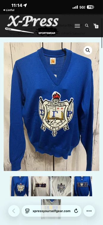 Sgrho Chenille V-Neck Sweater – Xpress Yourself Sportswear