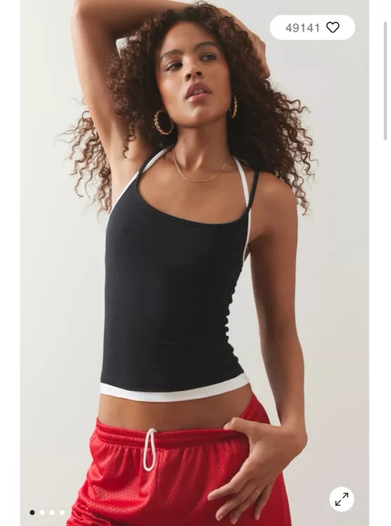 Out From Under Cotton Compression Layered Cami