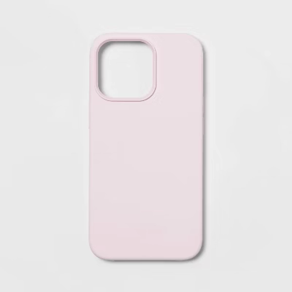 iPhone 13 Pro Silicone Case - heyday™ Pink: Lightweight, Wireless Charging Compatible