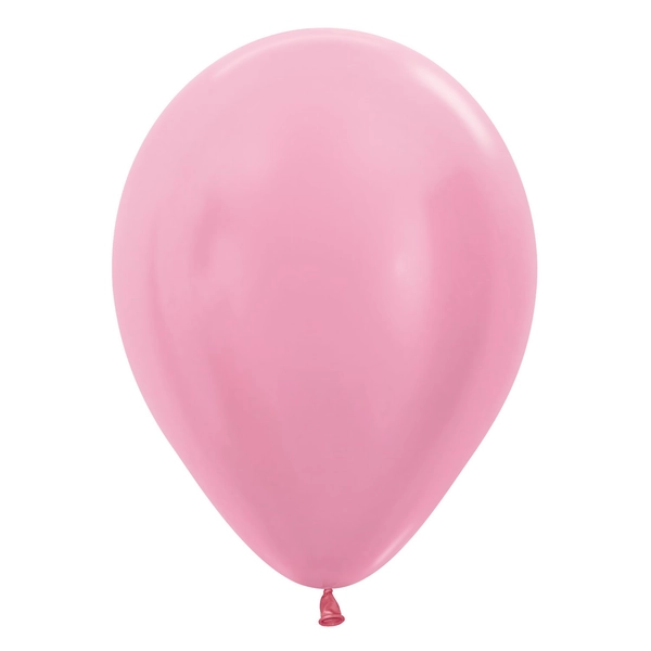 Buy Sempertex Satin Pearl Pink Latex Balloons | Balloons4u