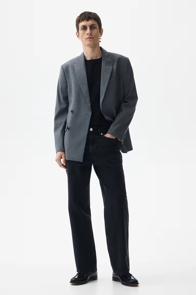 Relaxed Jeans - Denim black