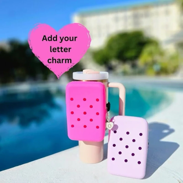 Stanley Cup Accessories Pouch Stanley Fanny Pack Tumbler Carrier Wallet Travel Waterproof Silicone Water Bottle Holder Strap Stanley Bag 40
