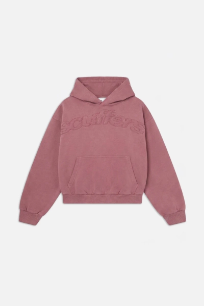 Raw Burgundy Hoodie - Scuffers