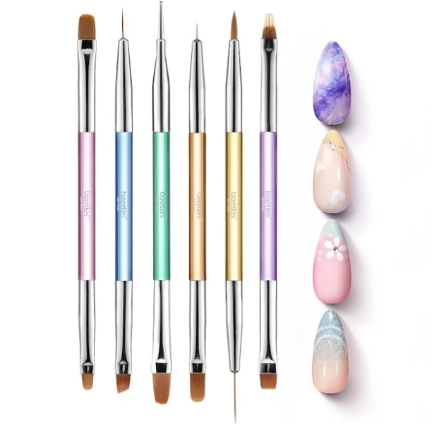 Beetles Nail Art Liner Brushes 5pcs Set