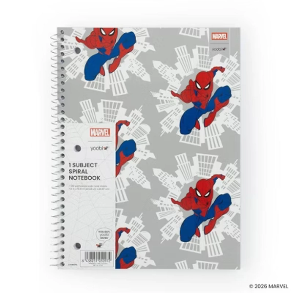 spiderman notebook 