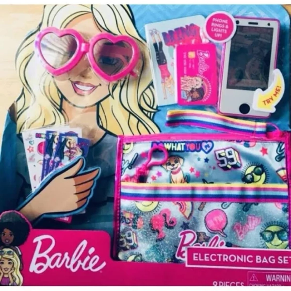 Barbie Electronic 10-Piece Purse Set