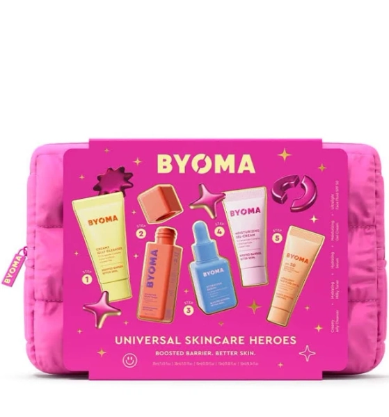 BYOMA Universal Skincare Heroes 5-Piece Skin Care Set