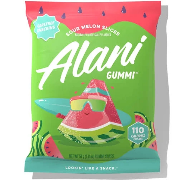 Alani Nu Fit Snacks Sour Melon Slices