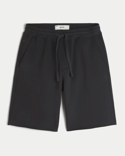 Hollister Feel Good At-the-Knee Baggy Fleece Shorts