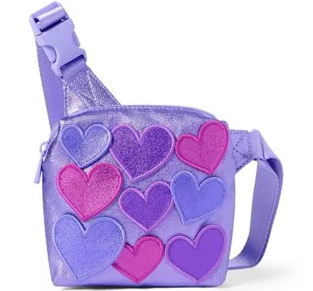 3D Hearts Sunny Fanny Pack