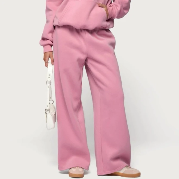 Edikted Women's Basic Girl Wide Leg Sweatpants