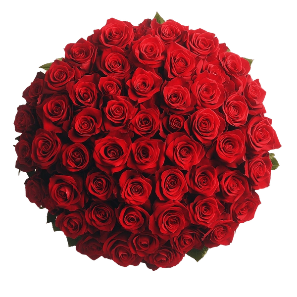 100 Red Beautiful Roses | GlobalRose Wholesale Roses