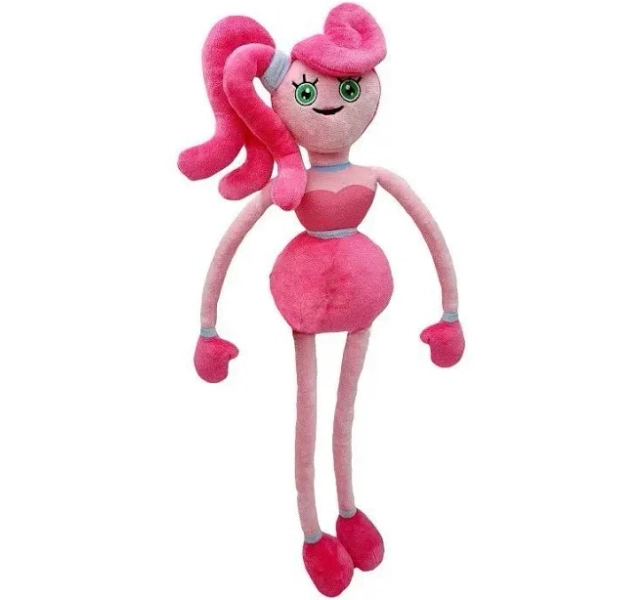 Poppy Playtime Mommy Long Legs Plush Toy Pink Character Stuffed Animal Soft Plushie for Game Fans Kids Birthday Gift Collectible Home Decor