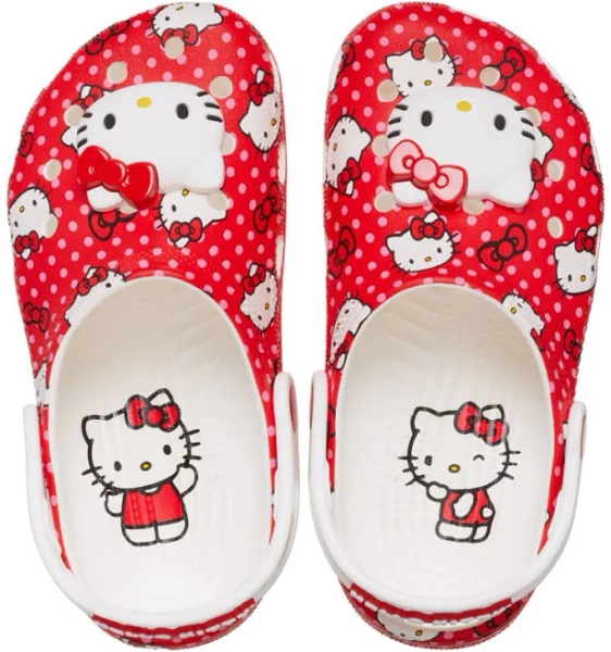 Crocs Kids' Hello Kitty Classic Clogs