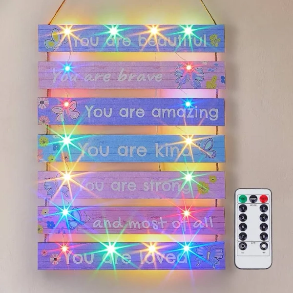 Girls Room Décor with Led Light