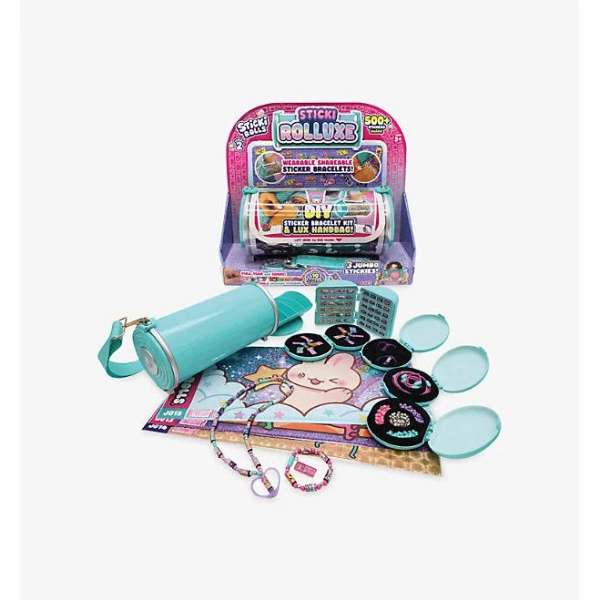 Sticki Rolls Rolluxe Handbag and Jewellery Making Kit