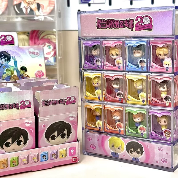 Original Kawaii Ouran Host Club Mini Anime Figure Blind Box Cute Desktop Ornament Birthday Gift - AliExpress 26