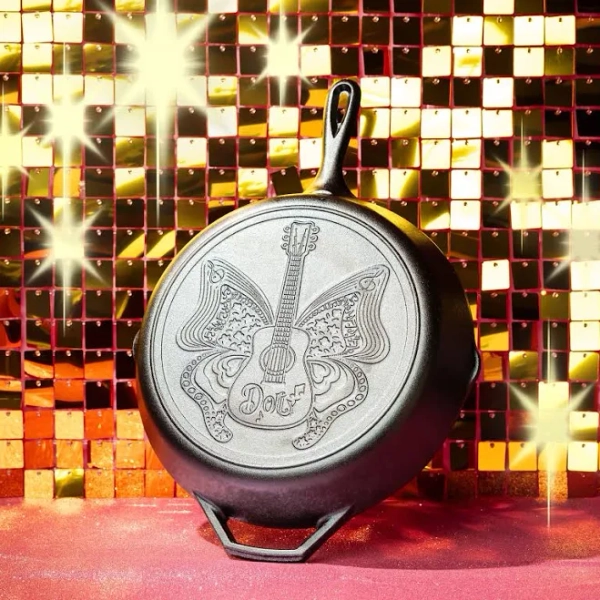 Lodge Dolly Parton Cast Iron Skillet