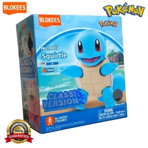 Blokees CV-S Pokemon SQUIRTLE Action Figure Model Kit Toys Original New In Box