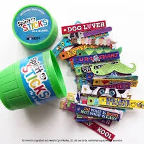 Barrel of 100 Spirit Sticks