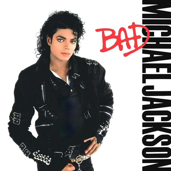 Michael Jackson Bad 12x12 Album Cover Replica Poster Gloss Print