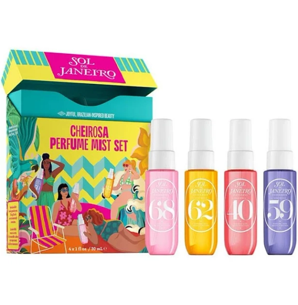 sol de janeiro Cheirosa Perfume Travel Minis Set