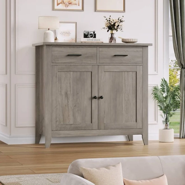 Lark Manor Ailynn Wood Accent Cabinets