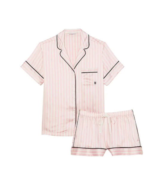 Satin Short Pajama Set | Victoria's Secret Australia