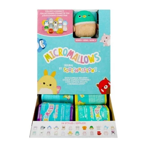 Squishmallows Original Micromallows 2.5 inch Plush Mystery Capsules Series 1