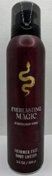 Everlasting Magic Shimmer Fizz Body Lotion 3.5 Oz Halloween, Maroon, Gold and White