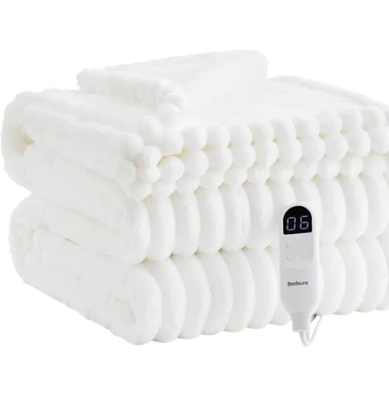 Soft Flannel Heated Blanket