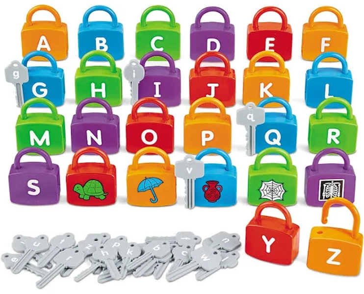 Lakeshore Alphabet Learning Locks