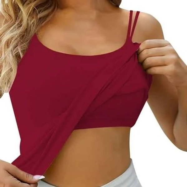 Danyang Women's Seamless Tank Top with Shelf Bra