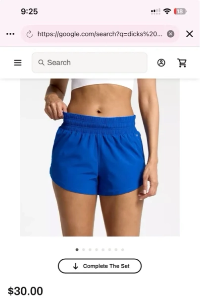 DSG Women's High Rise Stride Shorts