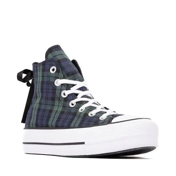 Converse Women's Chuck Taylor All Star Lift Plaid High-Top Sneaker