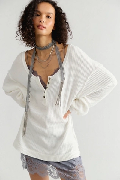 We The Free Montreal Oversized Thermal Henley