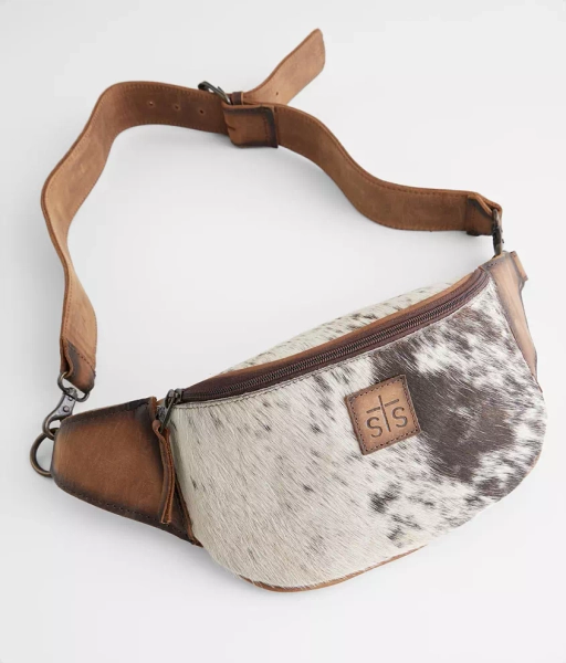 Cowhide Hildy Leather Belt Bag
