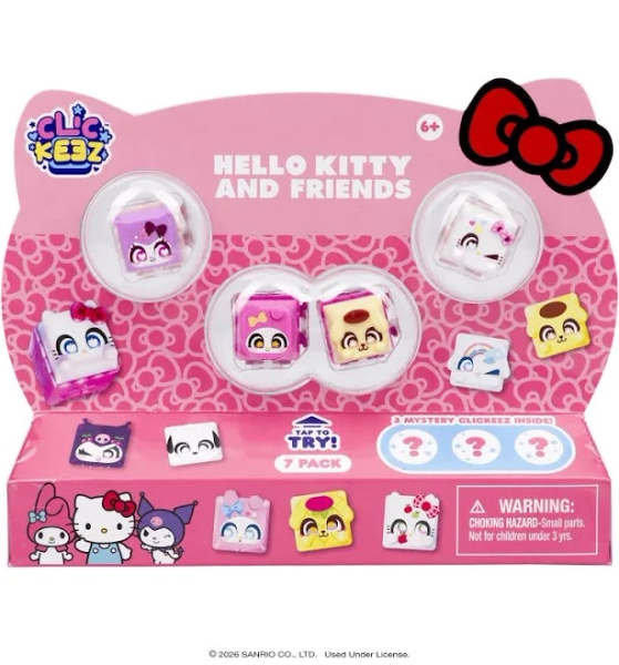 Clickeez Hello Kitty & Friends 7 Pack