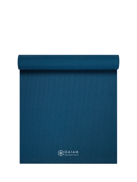 Gaiam Essentials Yoga Mat, Navy