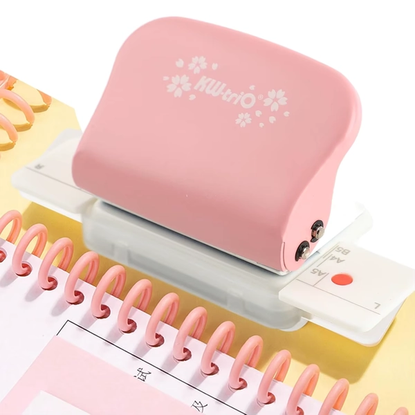 6-hole loose-leaf punch, compatible with A4/B5/A5 paper, portable binding machine, suitable for office document binding. - AliExpress 21