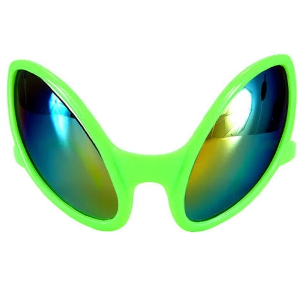 Close Encounter Alien Costume Mirrored Glasses