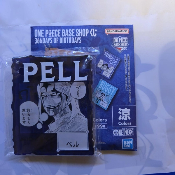 One Piece Pell Acrylic Block Charm Manga Style Stand Figure New