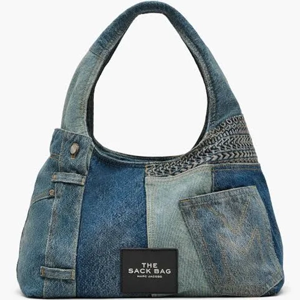 Marc Jacobs Women's Deconstructed Denim Sack Bag