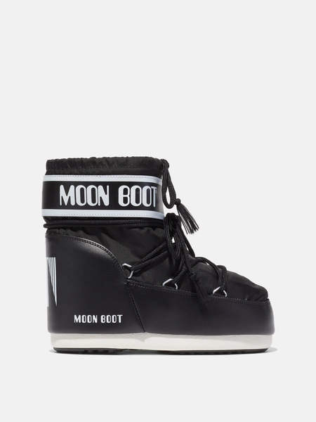 ICON LOW BLACK NYLON BOOTS