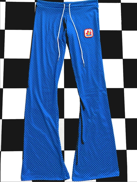 SWEET LORD O'MIGHTY! ALOHA PANT IN BLUE POLKA