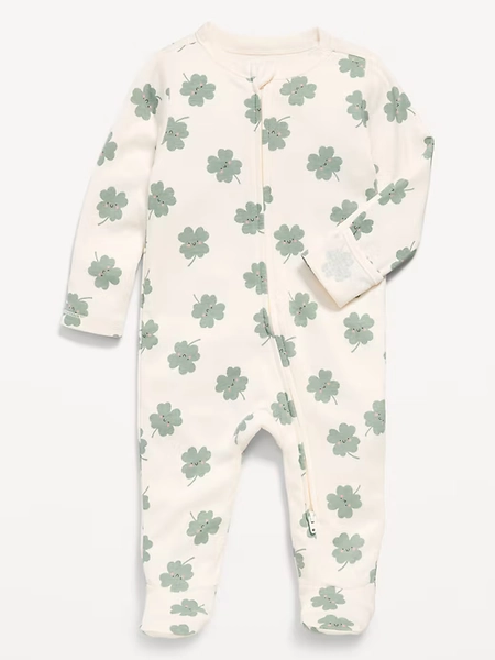 2-Way-Zip Sleep & Play Footed One-Piece for Baby